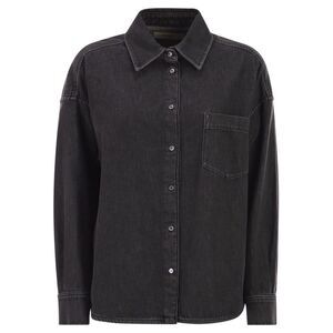 Weekend Maxmara Women Wkdfoggia - Cotton Denim Shirt